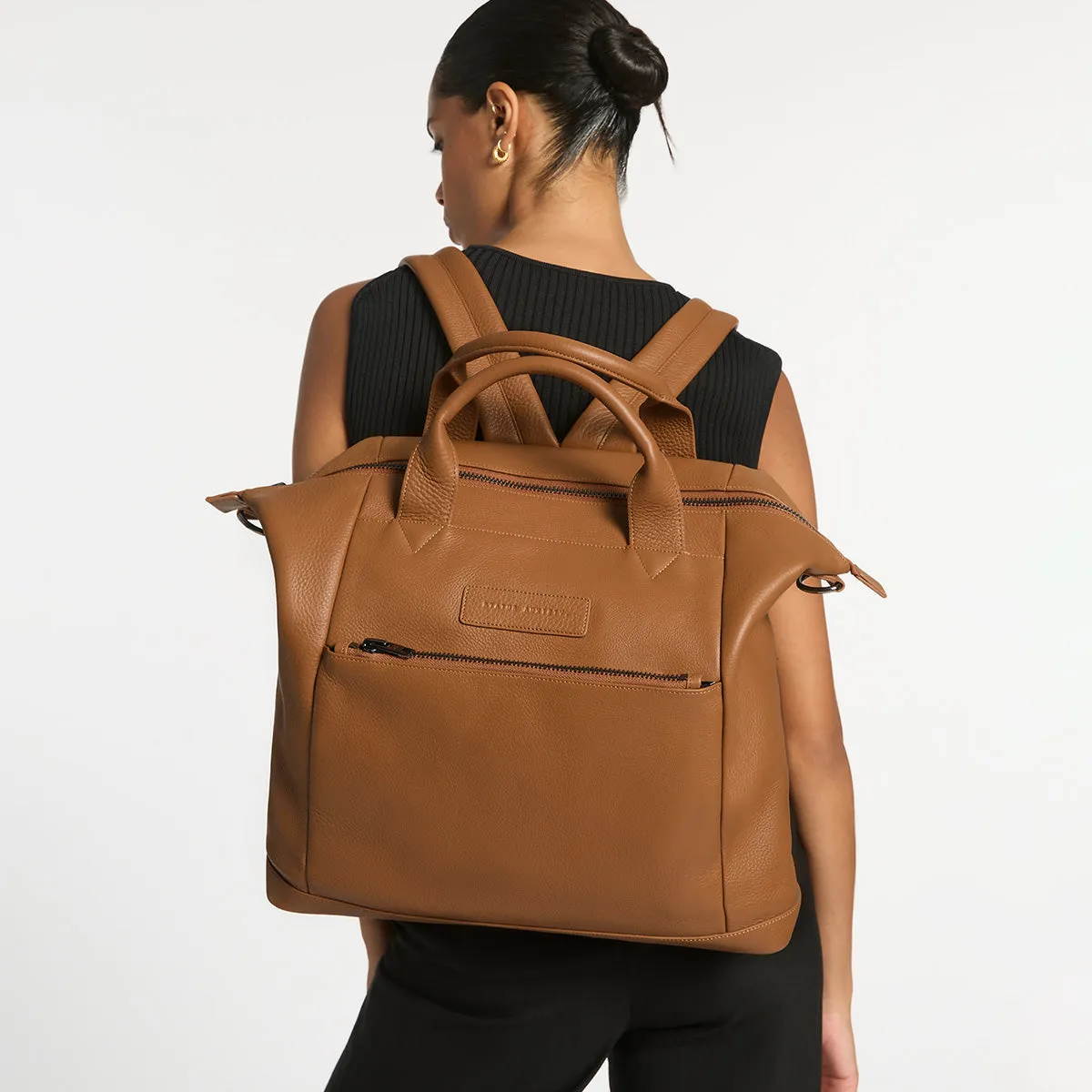 Comes In Waves Bag - Camel