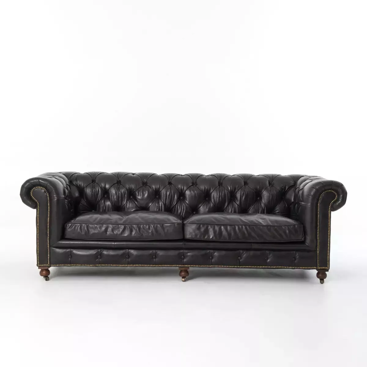 Conrad Chesterfield Leather Sofa