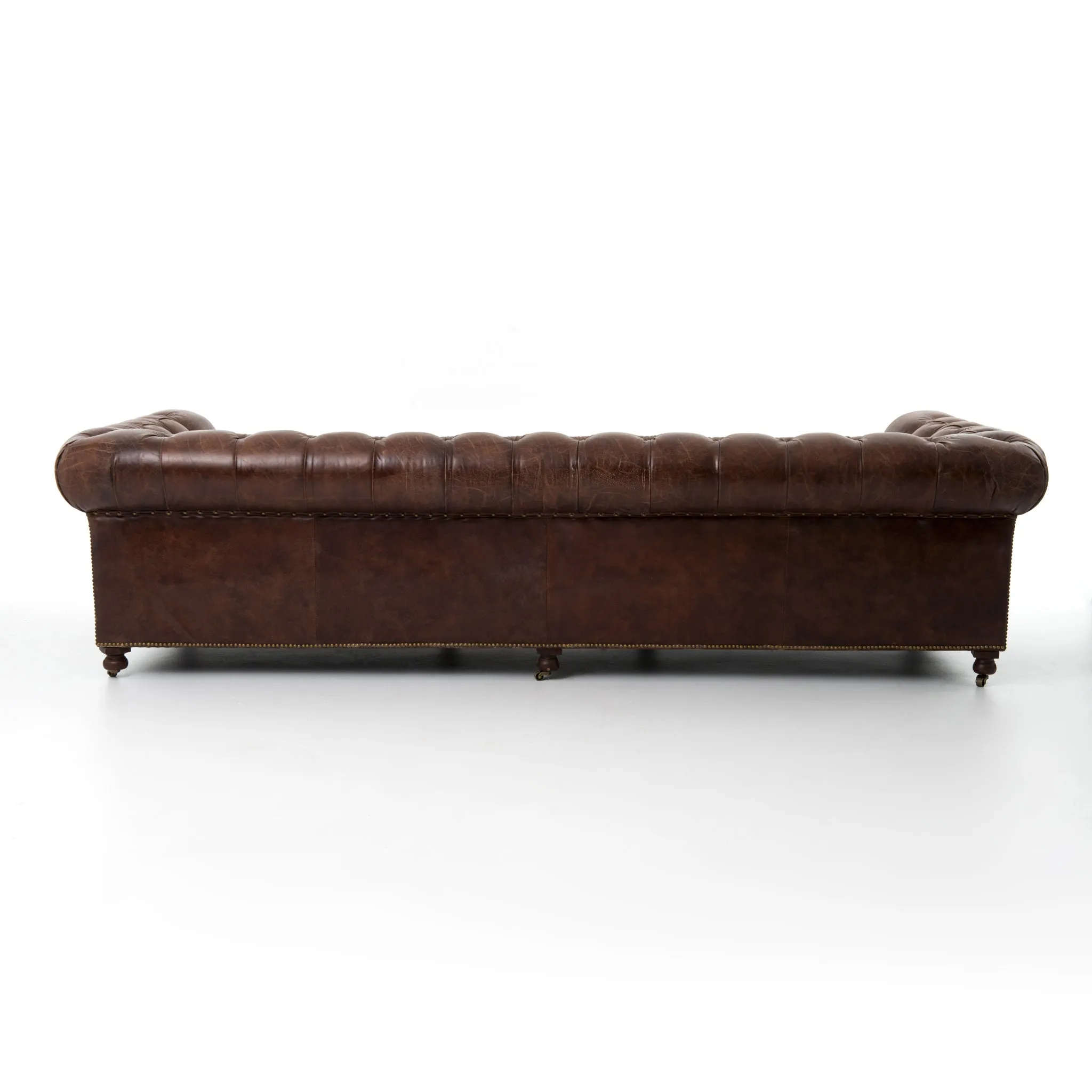 Conrad Chesterfield Leather Sofa