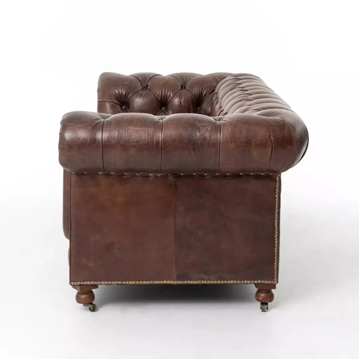 Conrad Chesterfield Leather Sofa