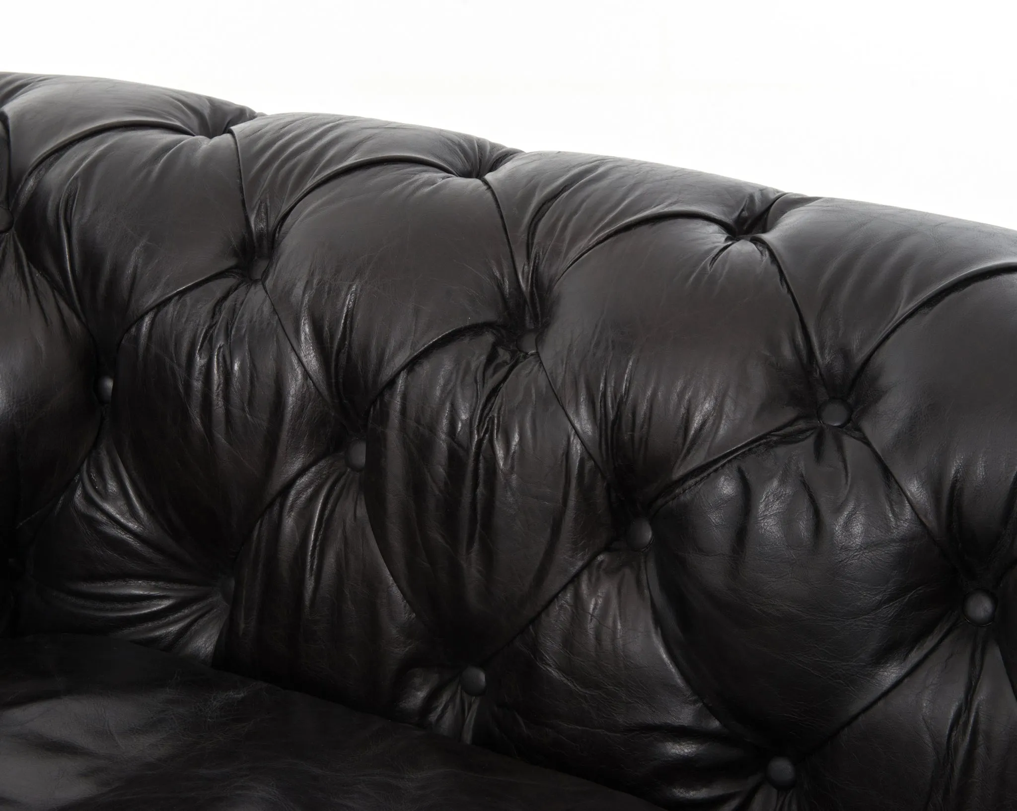Conrad Chesterfield Leather Sofa