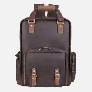Copenhagen Men's Leather Backpack