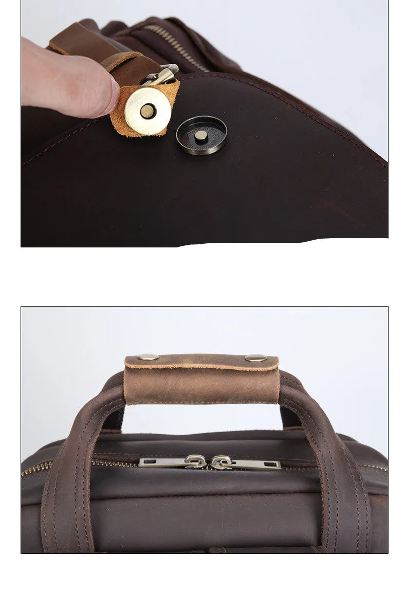 Copenhagen Men's Leather Backpack