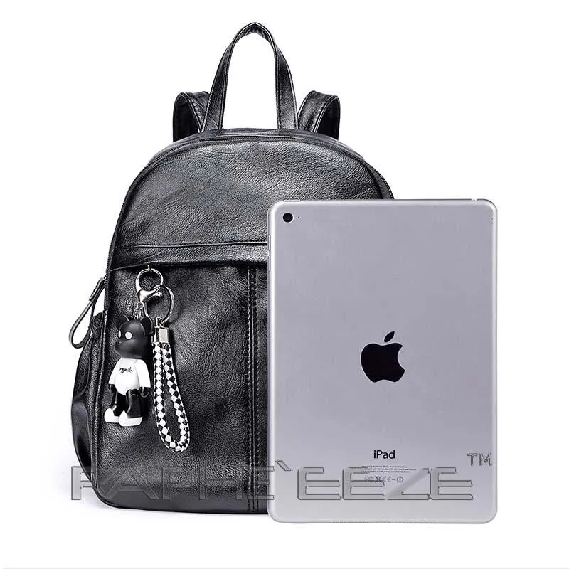 Cross body Classic Small Backpack for Woman - Classic Black Color
