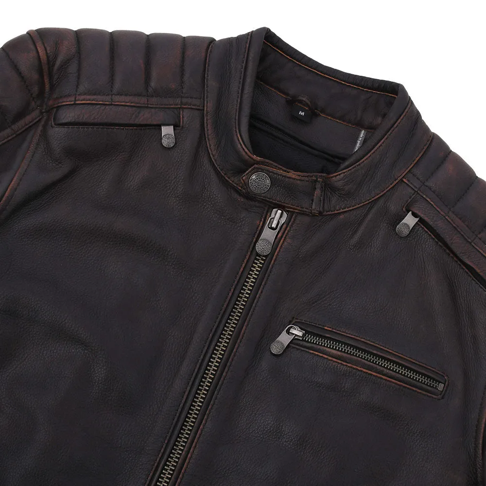 CRUSADER Motorcycle Leather Jacket