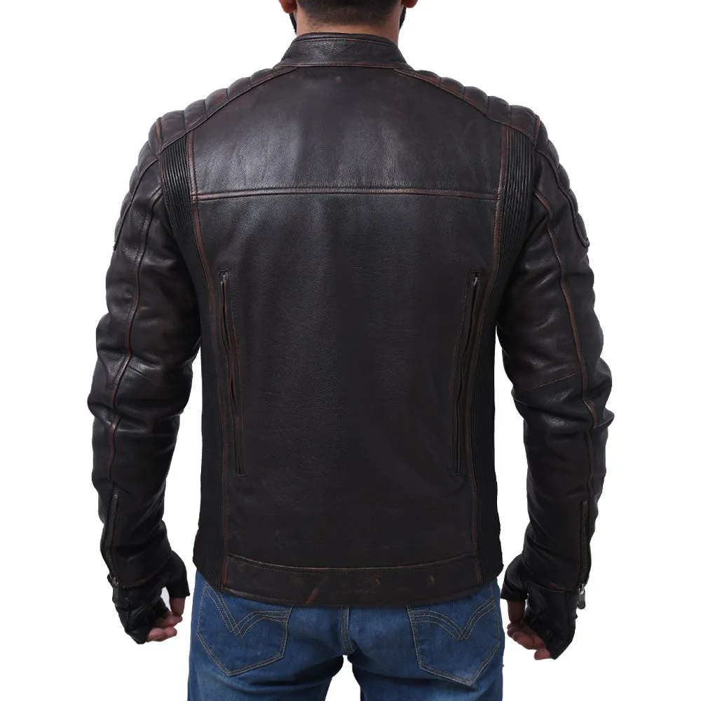 CRUSADER Motorcycle Leather Jacket
