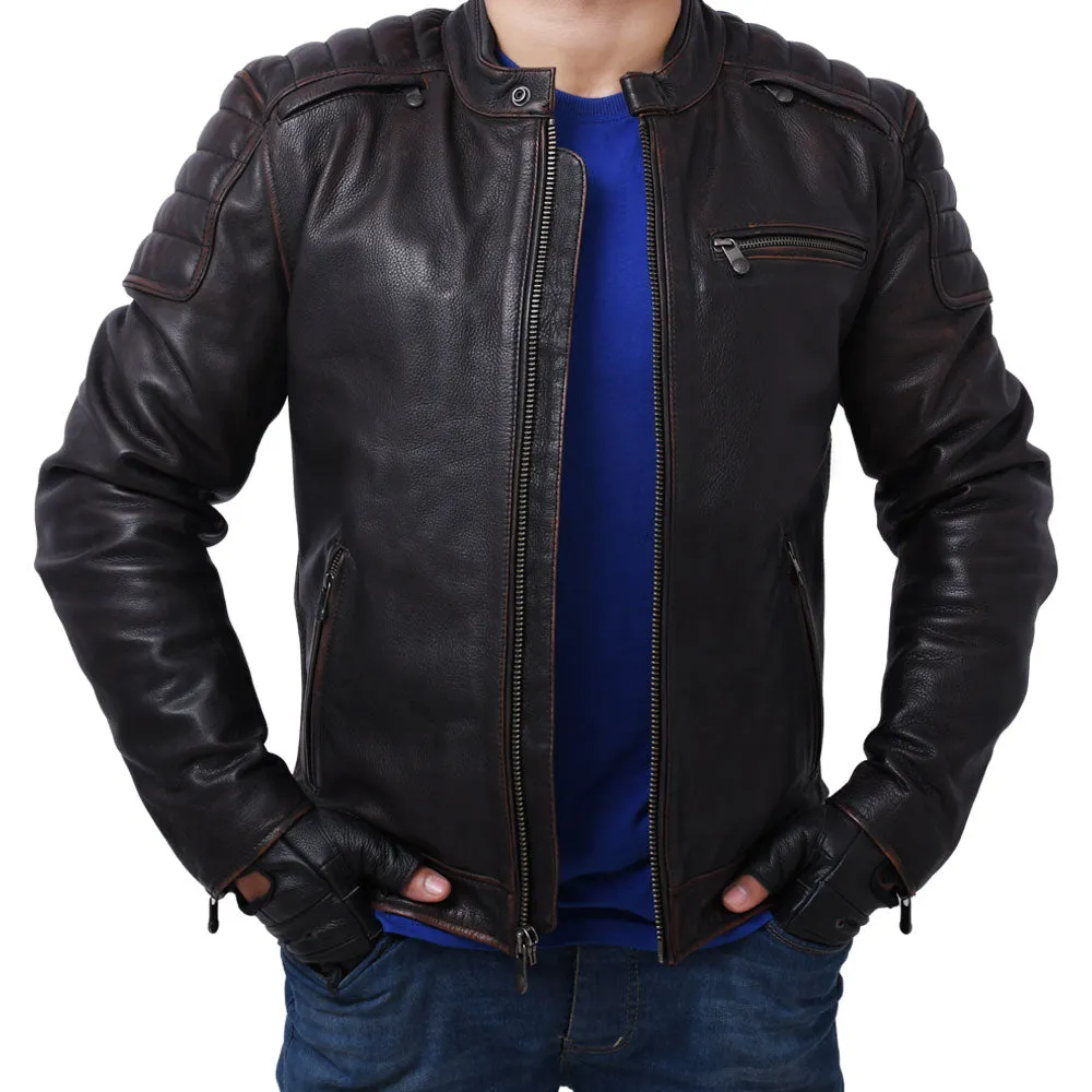 CRUSADER Motorcycle Leather Jacket