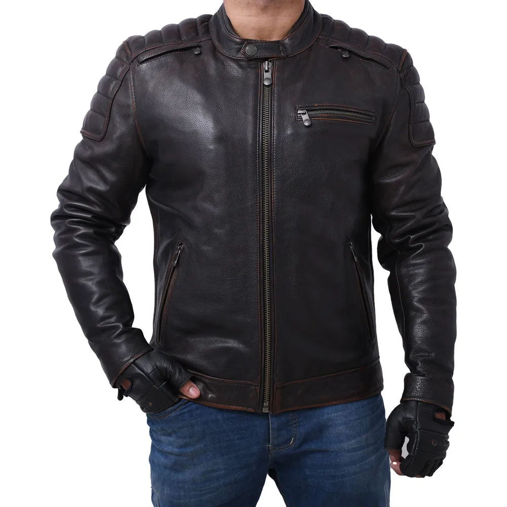 CRUSADER Motorcycle Leather Jacket