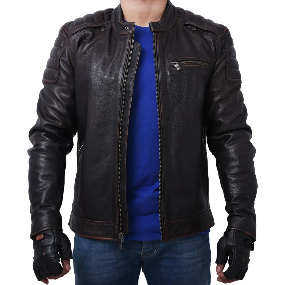 CRUSADER Motorcycle Leather Jacket