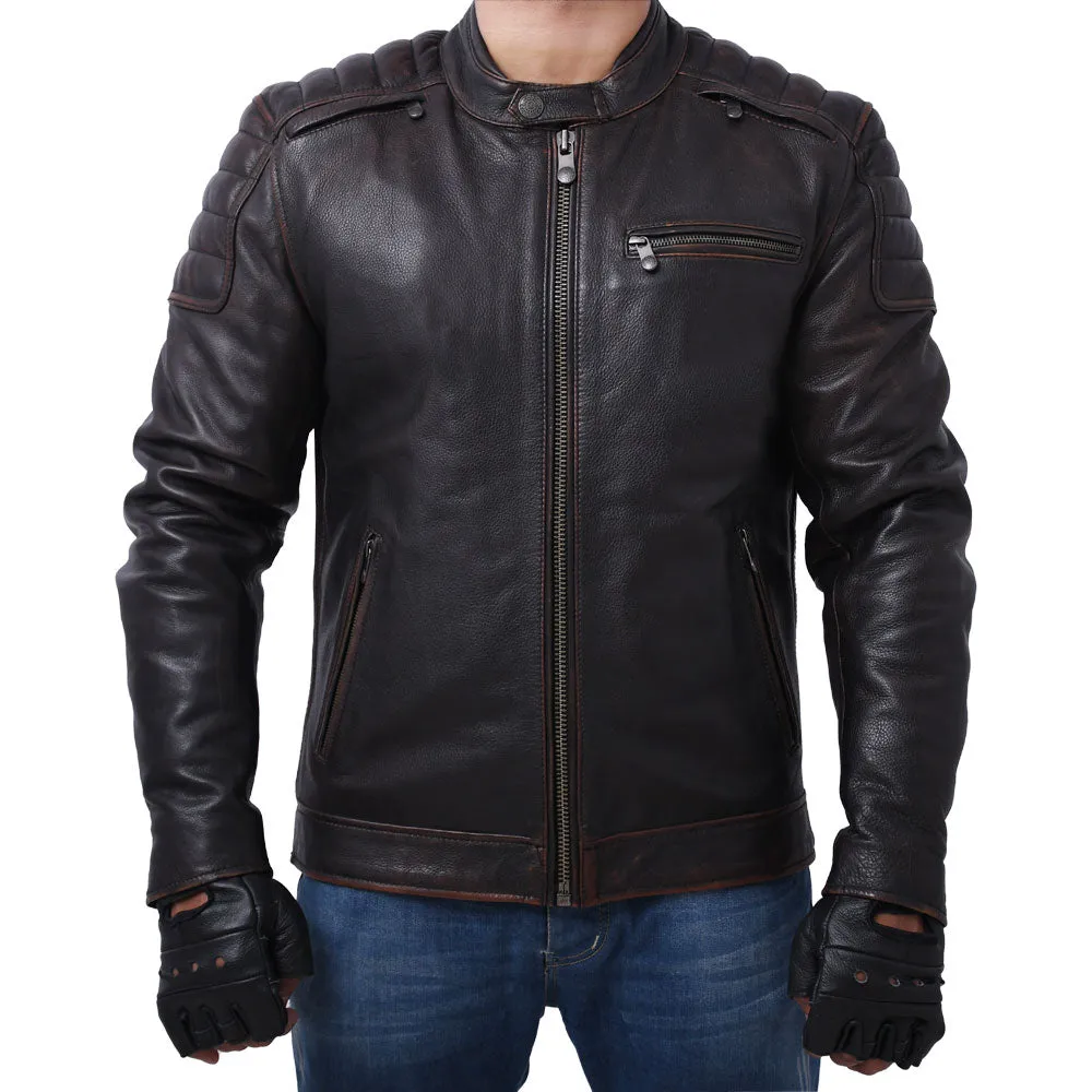 CRUSADER Motorcycle Leather Jacket