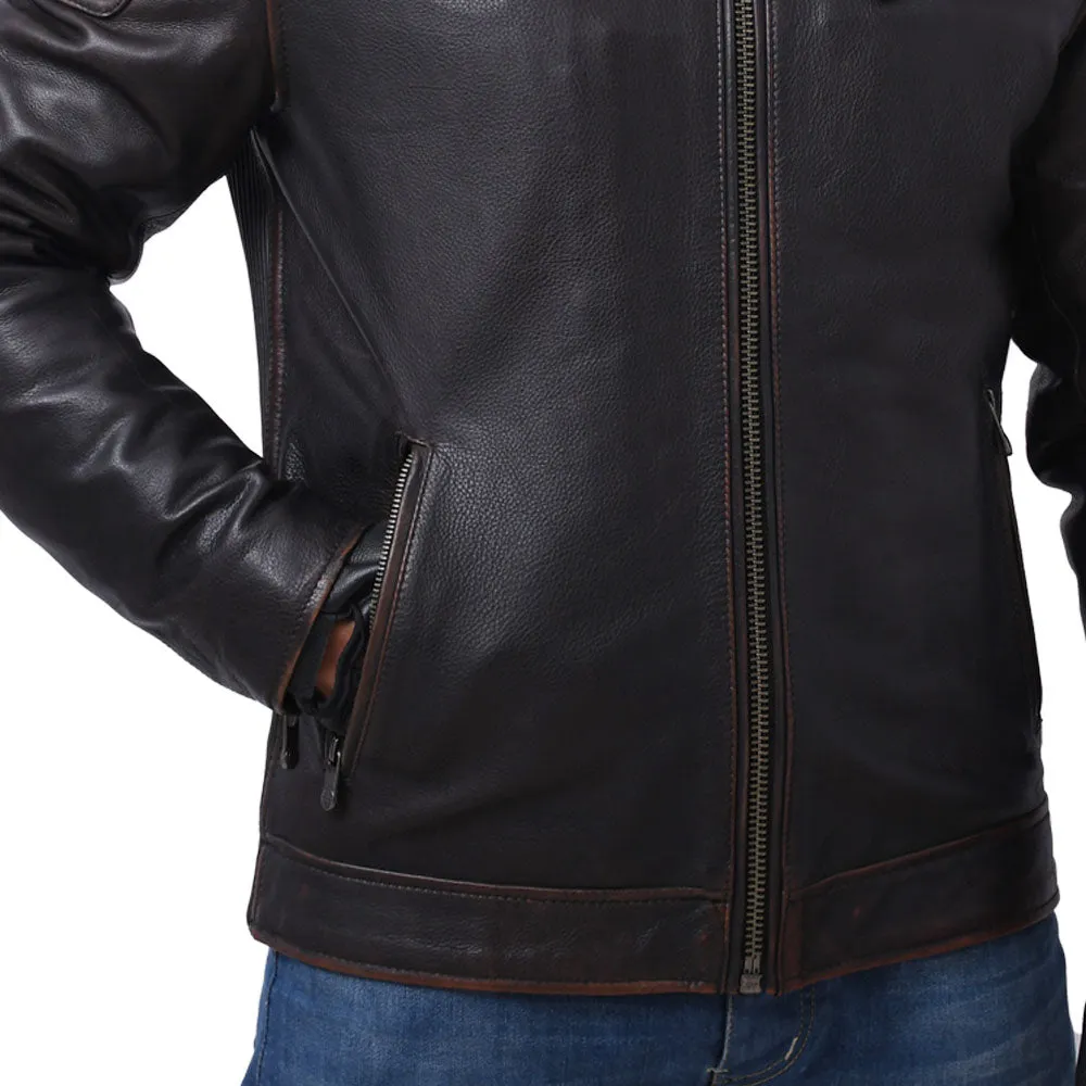 CRUSADER Motorcycle Leather Jacket