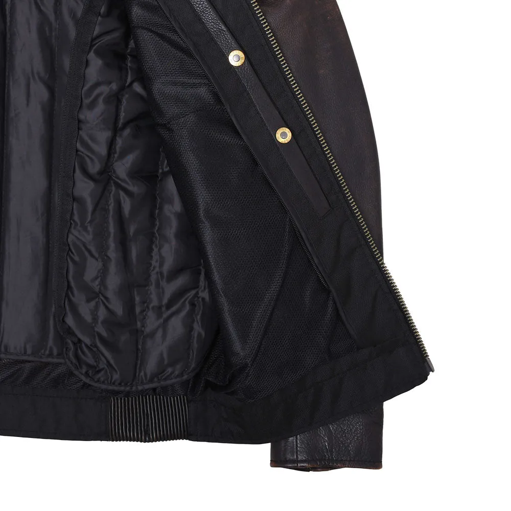 CRUSADER Motorcycle Leather Jacket