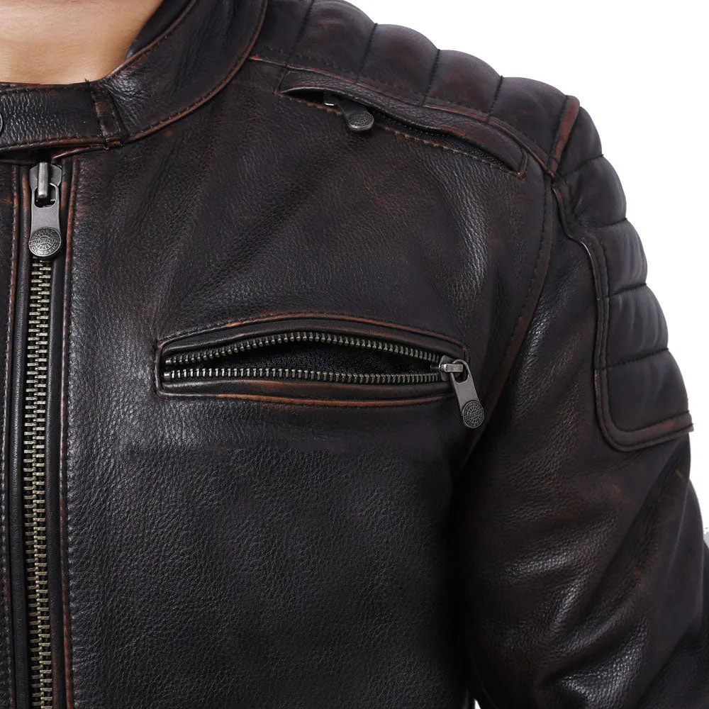 CRUSADER Motorcycle Leather Jacket