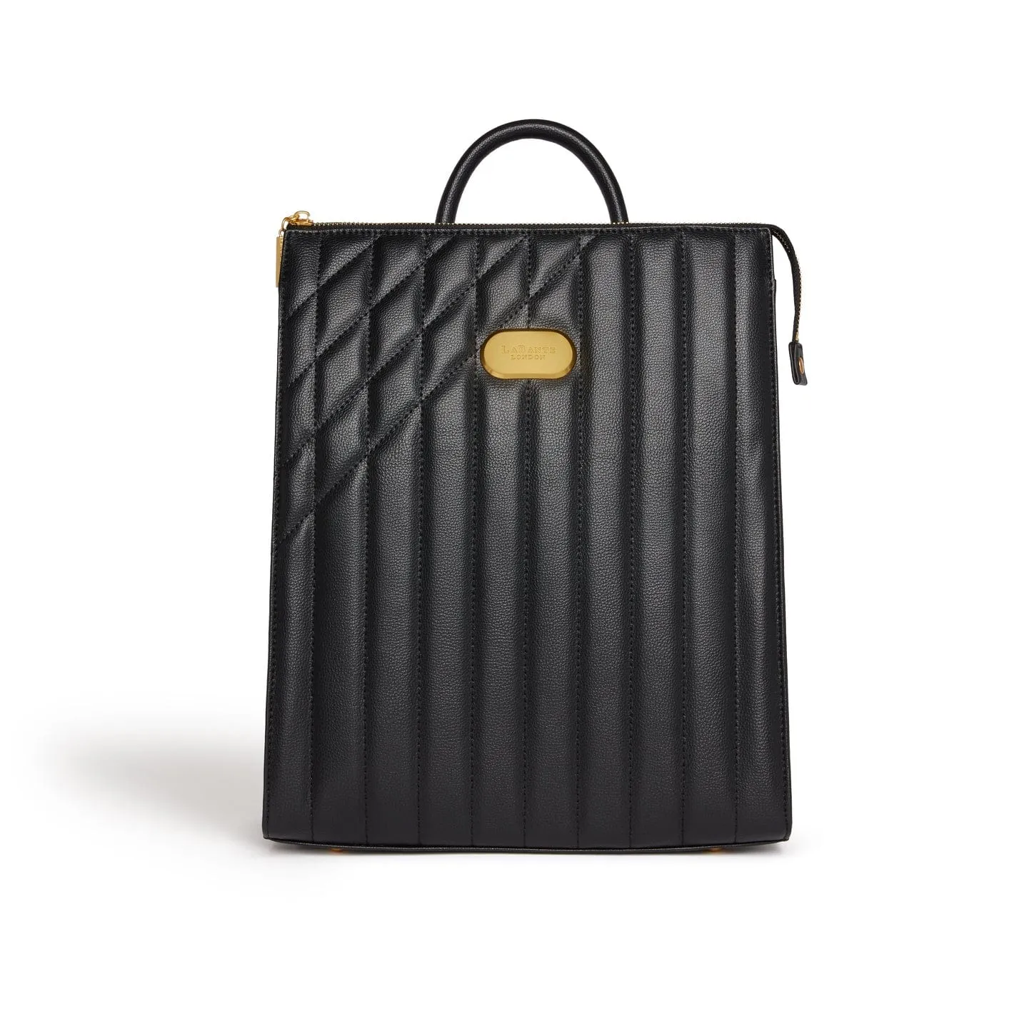Danai Vegan leather Backpack | Black