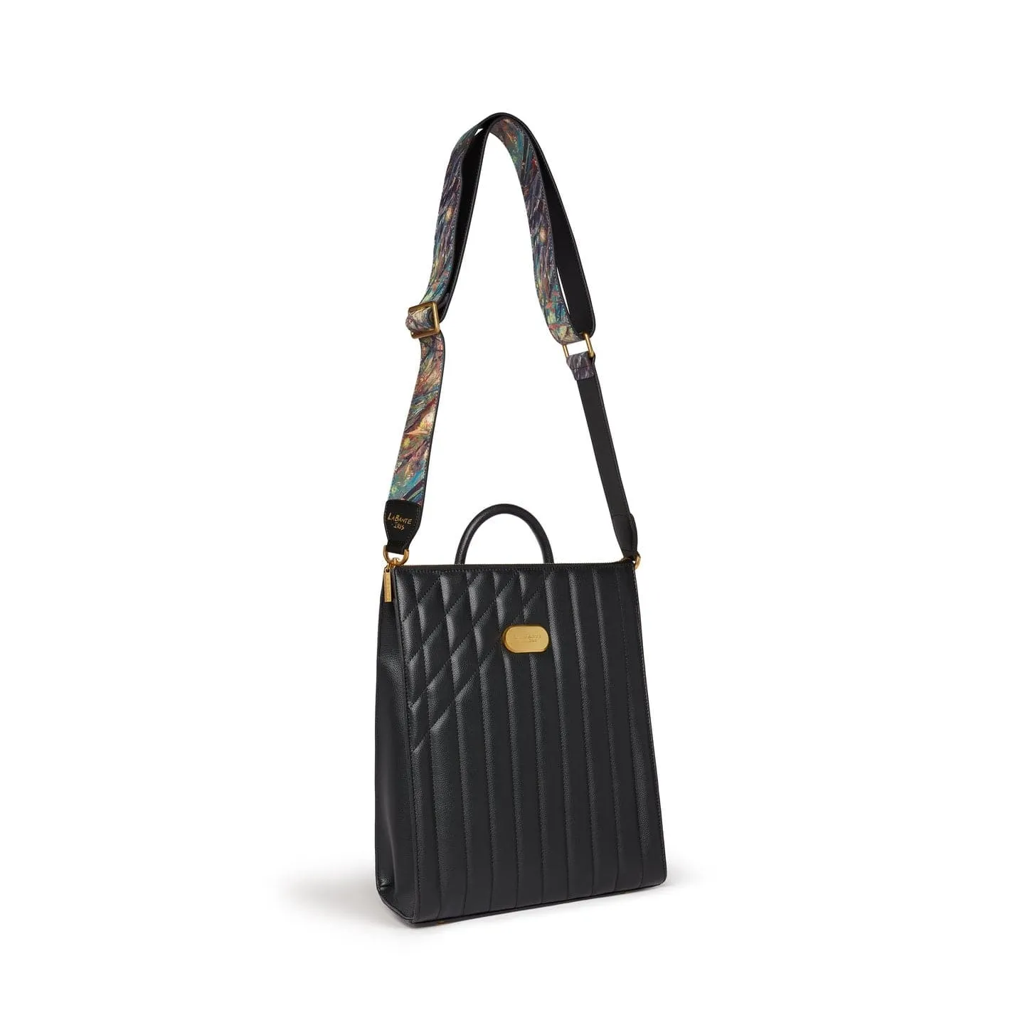 Danai Vegan leather Backpack | Black