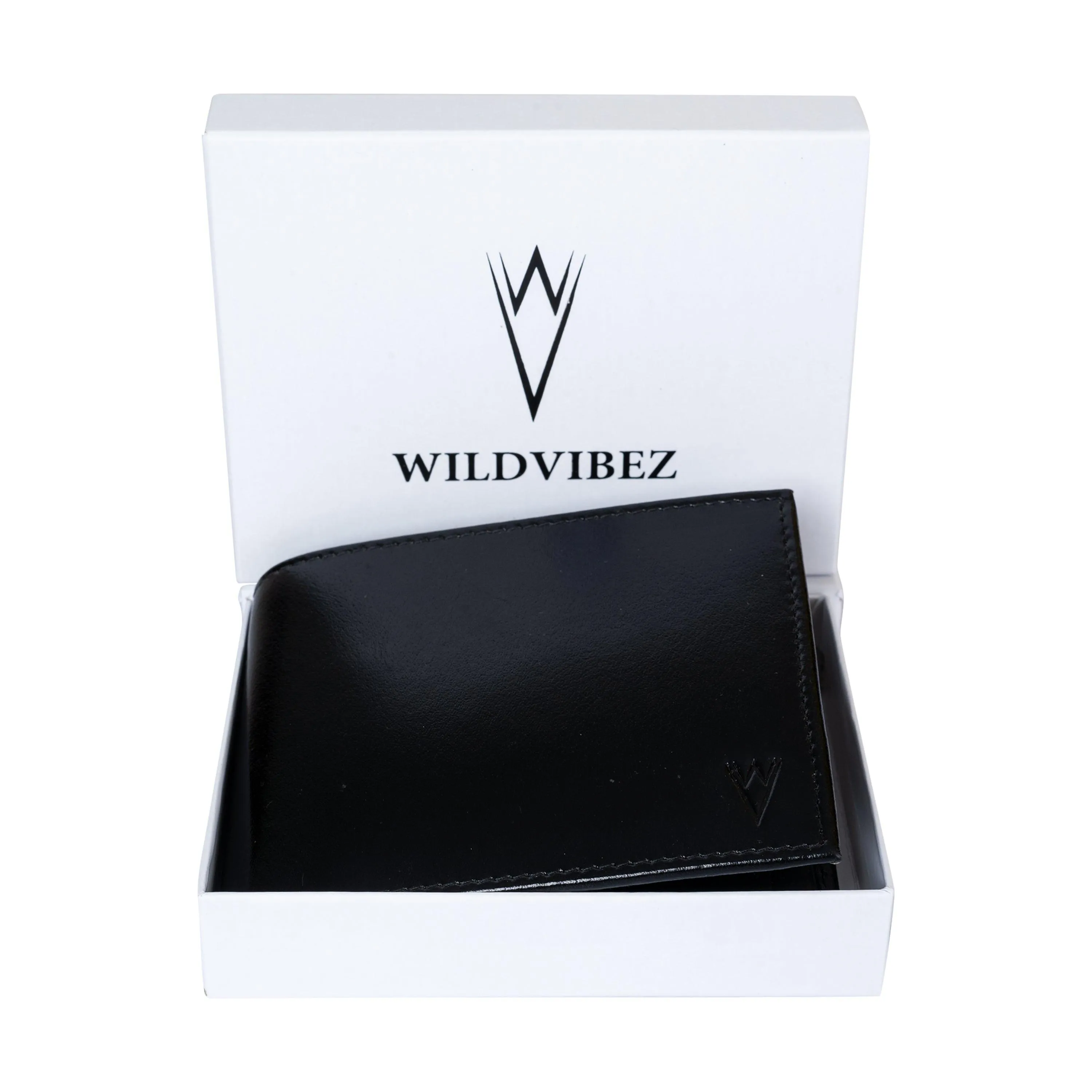 De Rigor Bi Fold Men Wallet Black
