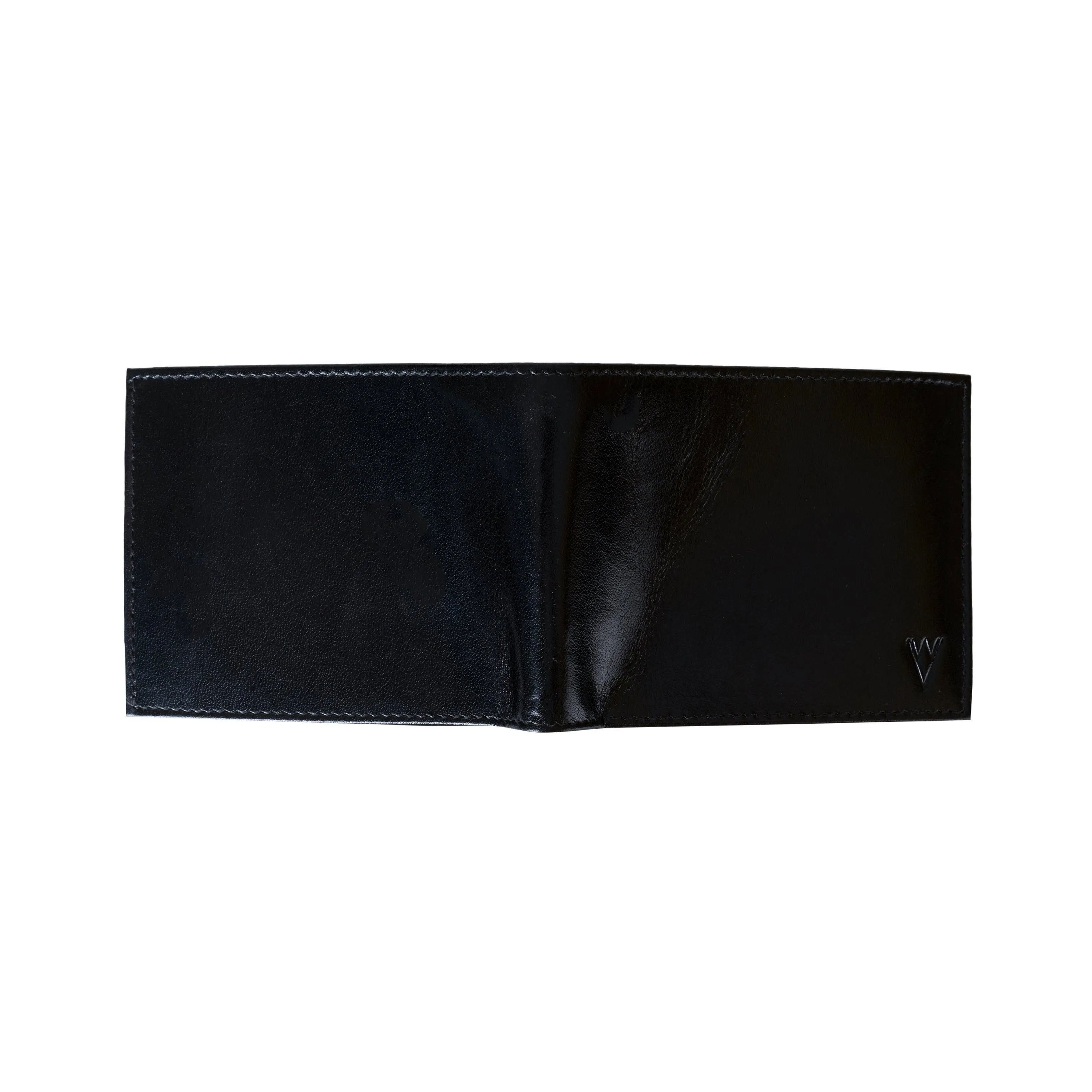 De Rigor Bi Fold Men Wallet Jet Black