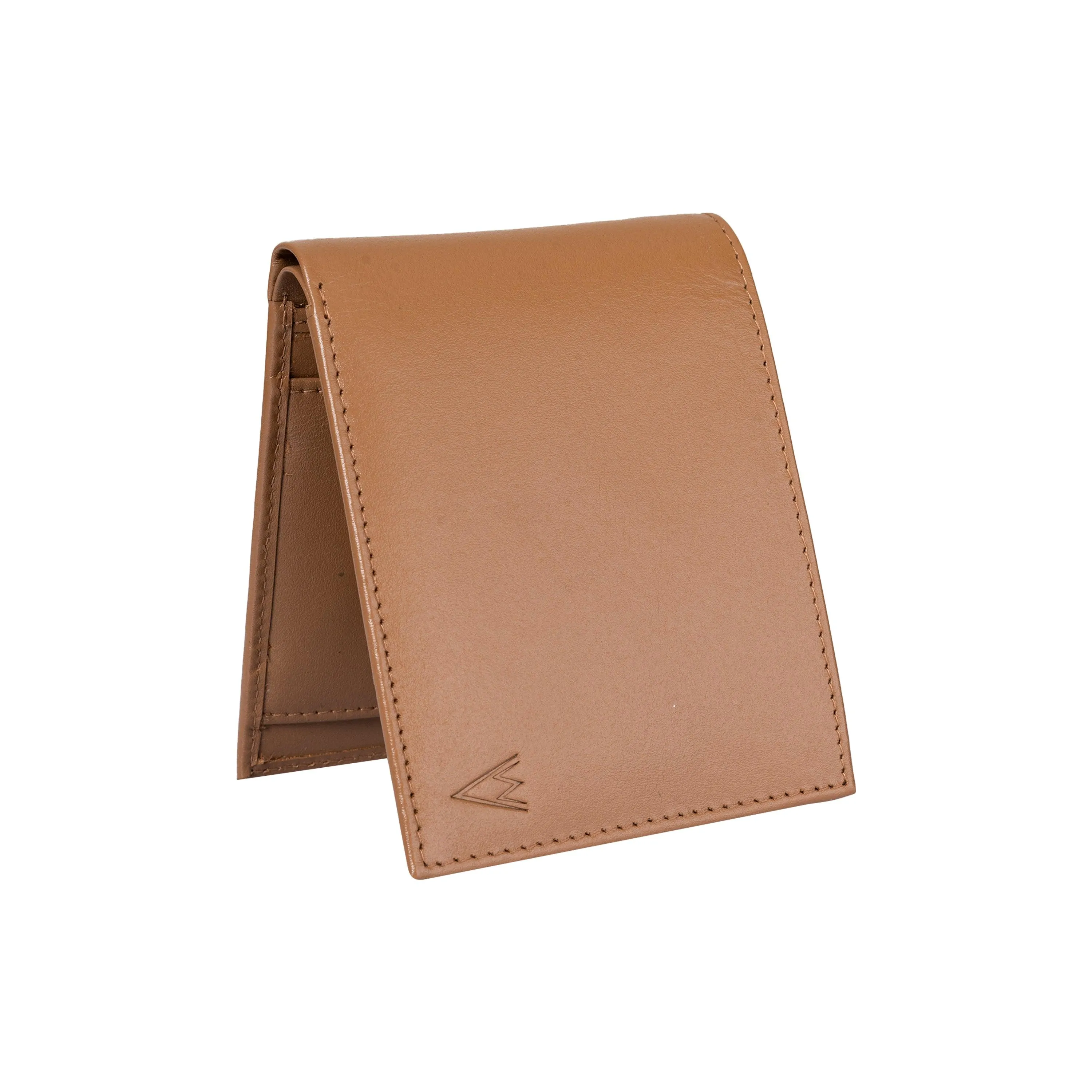 De Rigor Bi Fold Men Wallet Tan