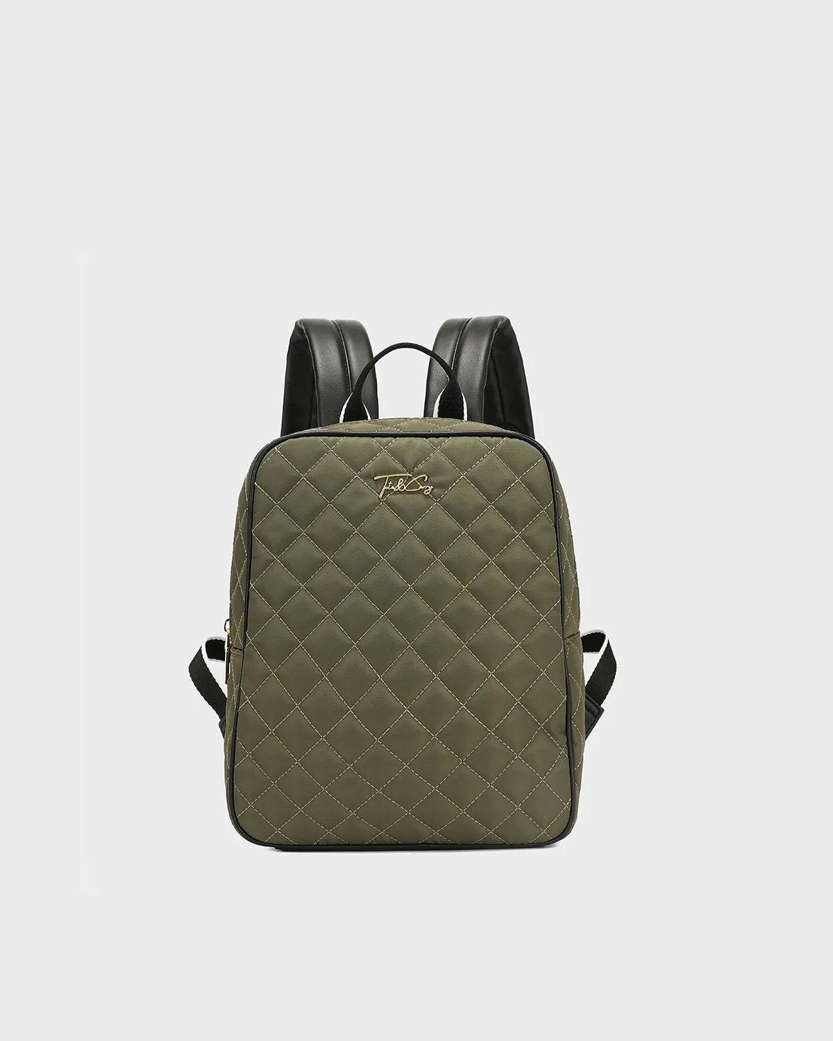 Diamond Stitch Backpacks