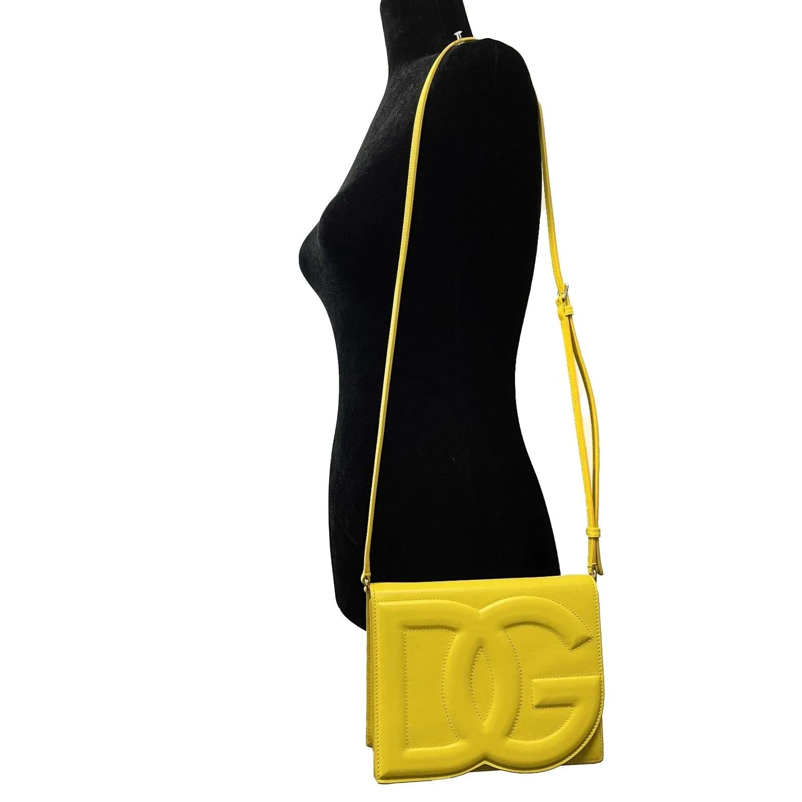 Dolce & Gabbana - NEW DG Logo Yellow Crossbody / Shoulder Bag