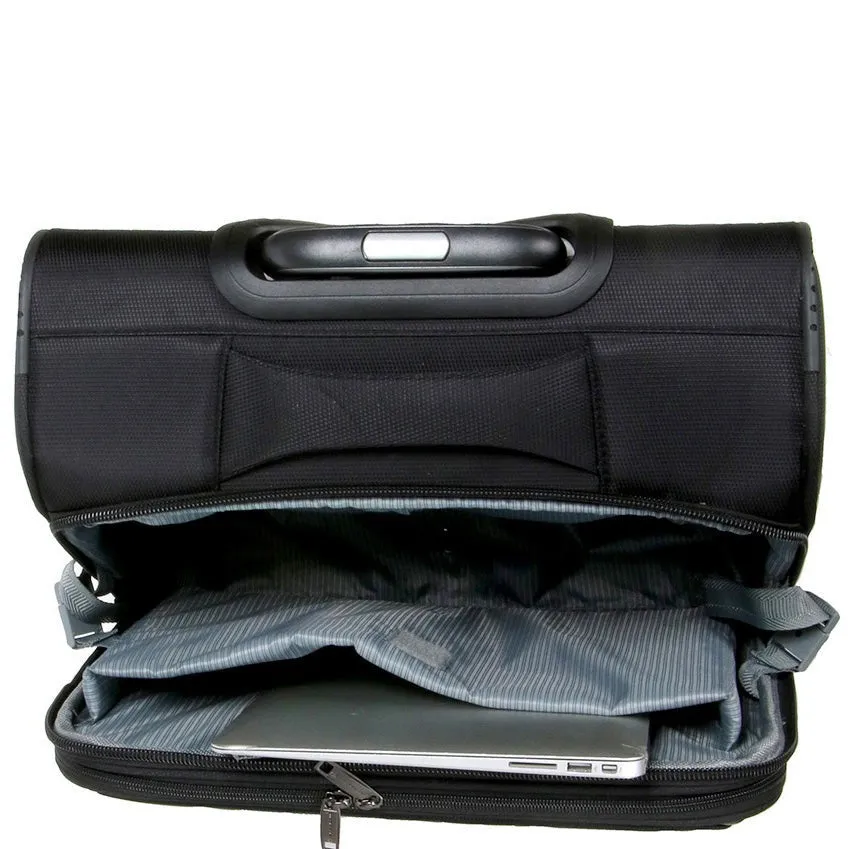 DR682 Cabin Size Wheeled Business Office Bag Pilot Case Black