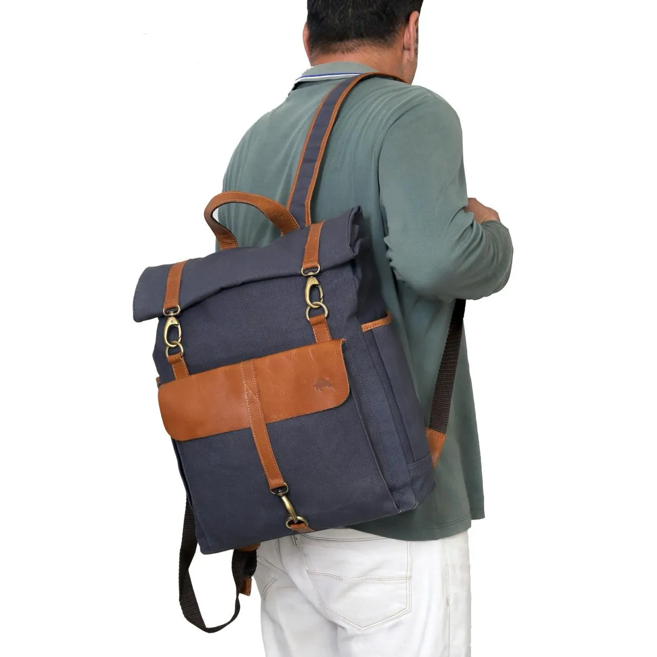 Drake Buffalo Leather Backpack