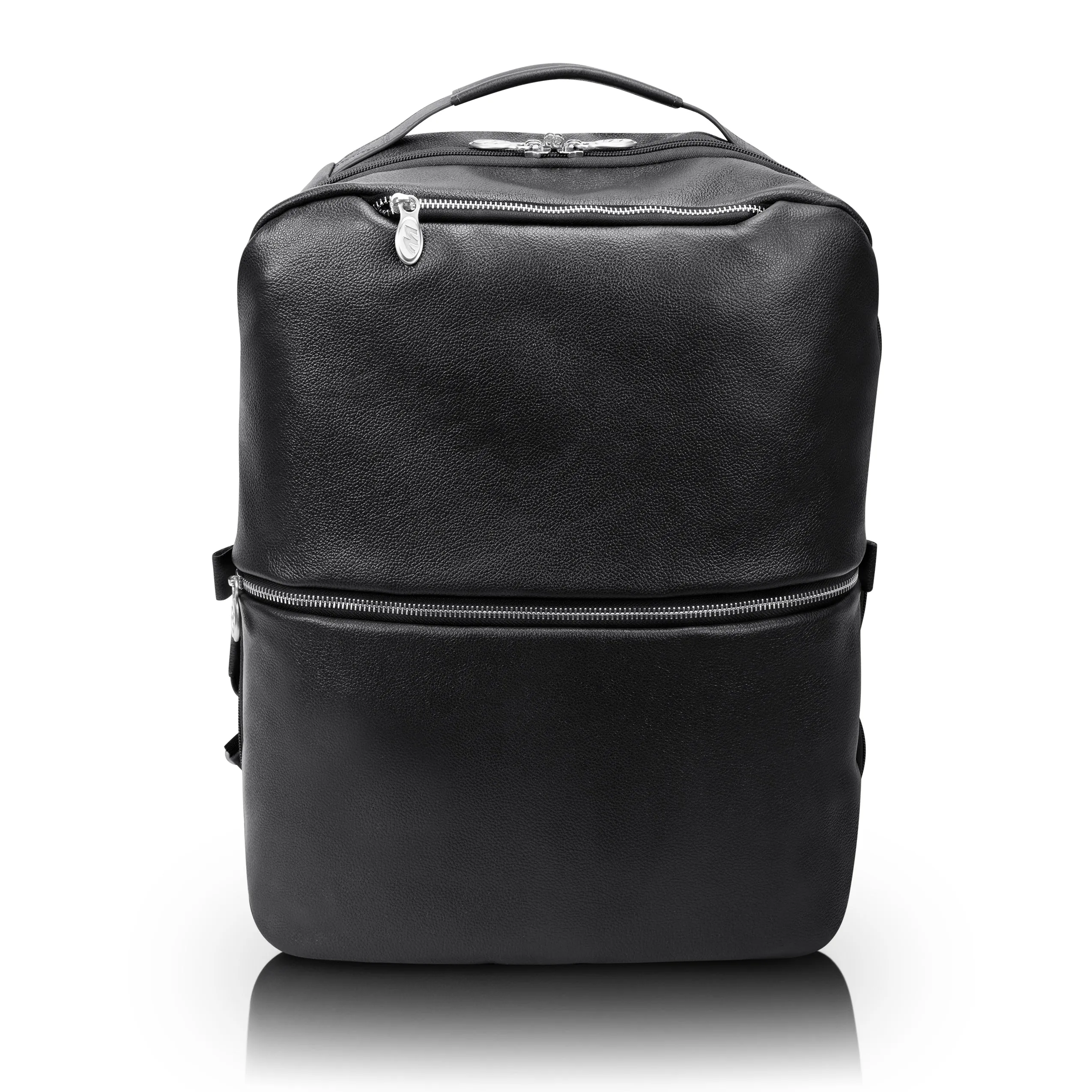EAST SIDE | 17” Leather 2-In-1 Laptop Cross-Body & Backpack