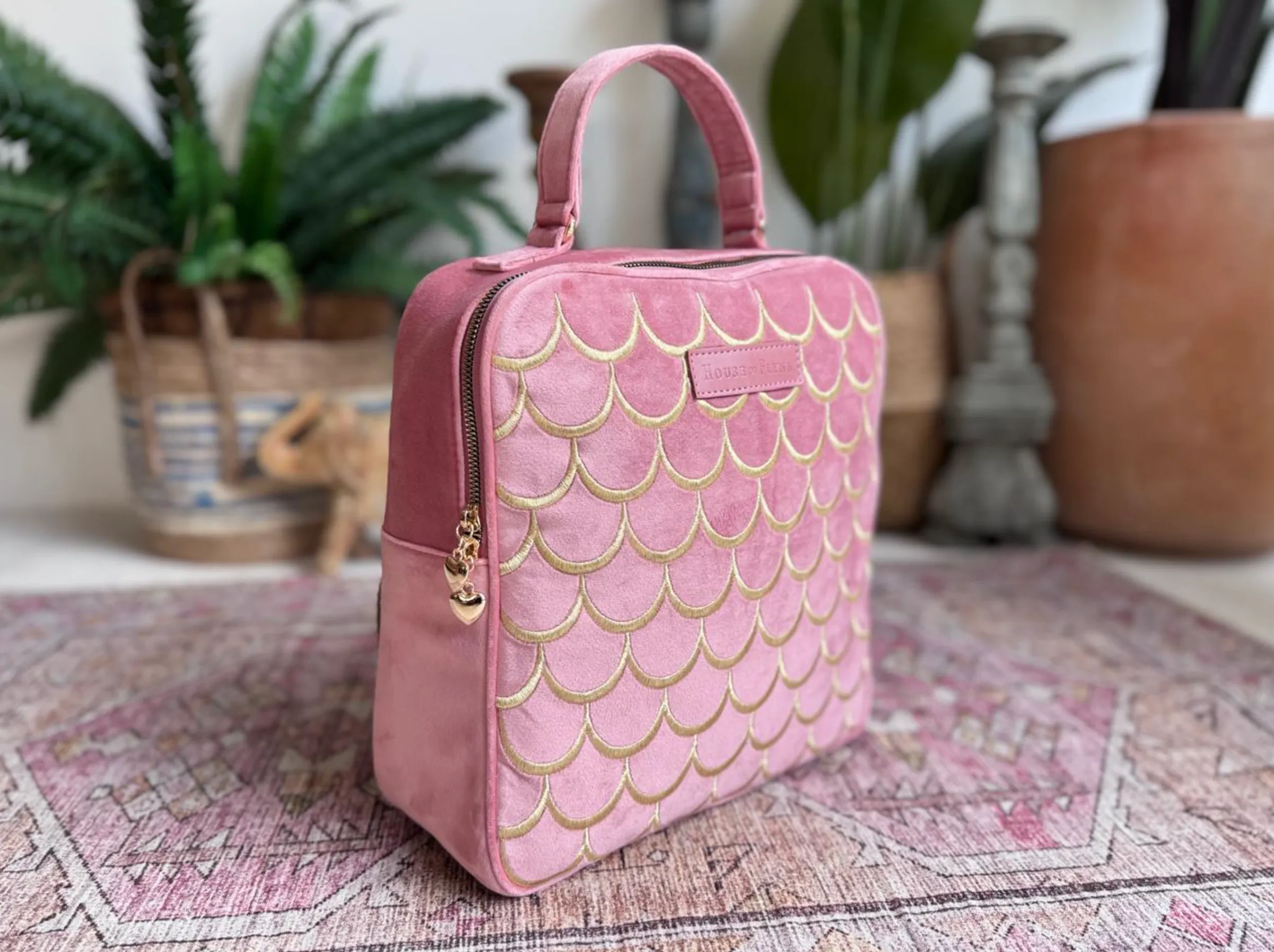 Encanto Backpack - Pink Mermaid Scale