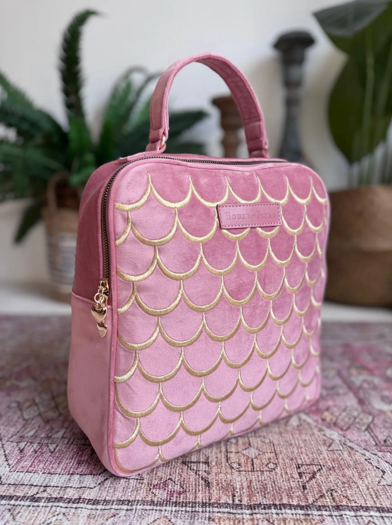 Encanto Backpack - Pink Mermaid Scale