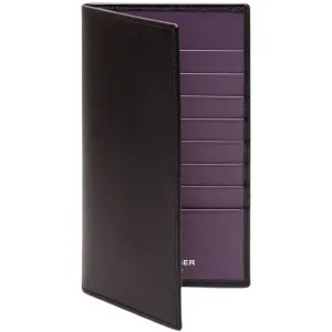 Ettinger Sterling Coat Wallet with 8 credit card slots Purple