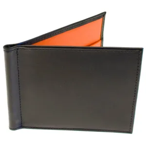 Ettinger Sterling Money Clip Wallet Orange