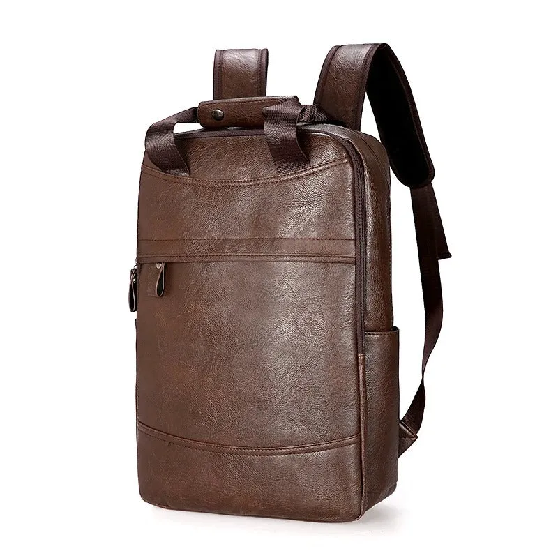 EUGENIO | Men's Leather Backpack for Office Laptop