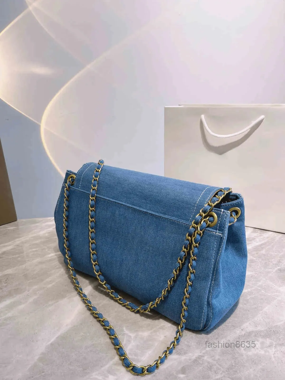 Evening Bags Bags Shoulder Women Underarm Canvas Messenger Brand Denim Hobo Handbag Designer Tote Shopping Purse Wallets for Lady 1029Multi