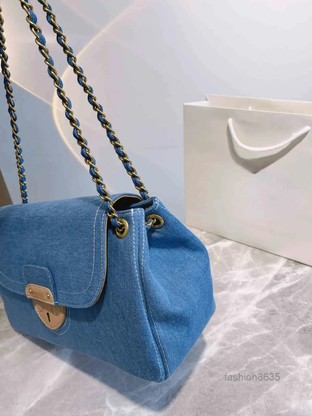 Evening Bags Bags Shoulder Women Underarm Canvas Messenger Brand Denim Hobo Handbag Designer Tote Shopping Purse Wallets for Lady 1029Multi