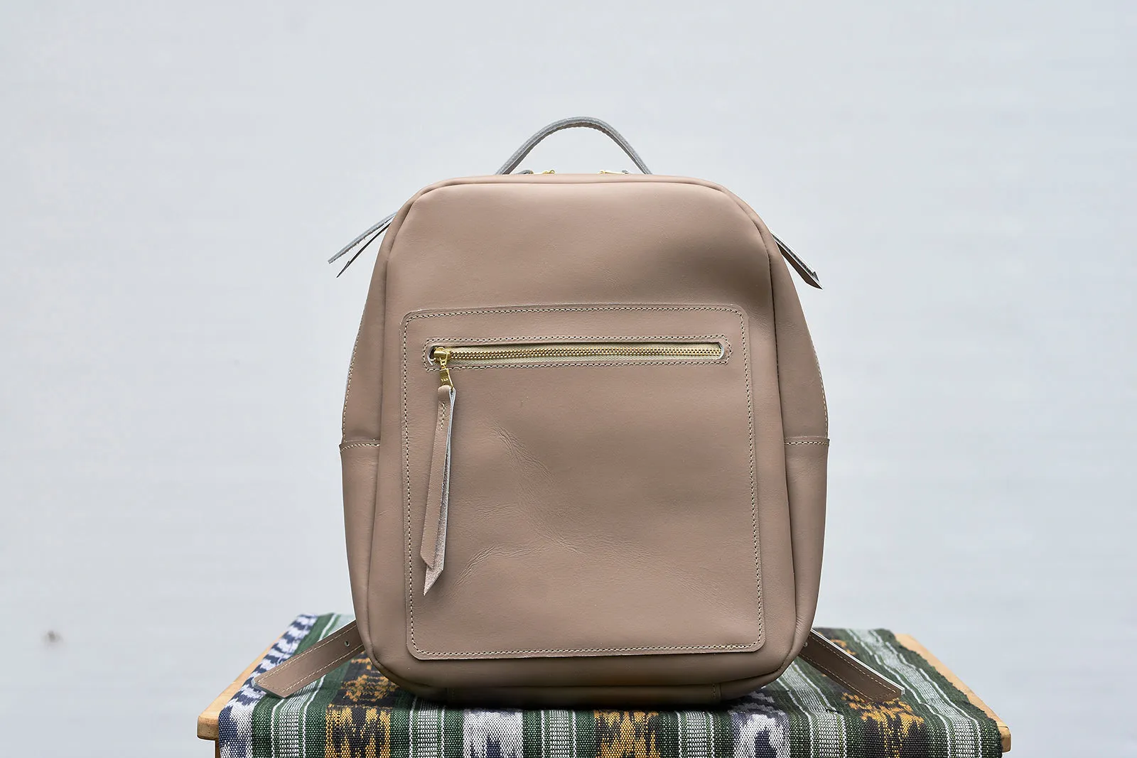 Evie Leather Backpack