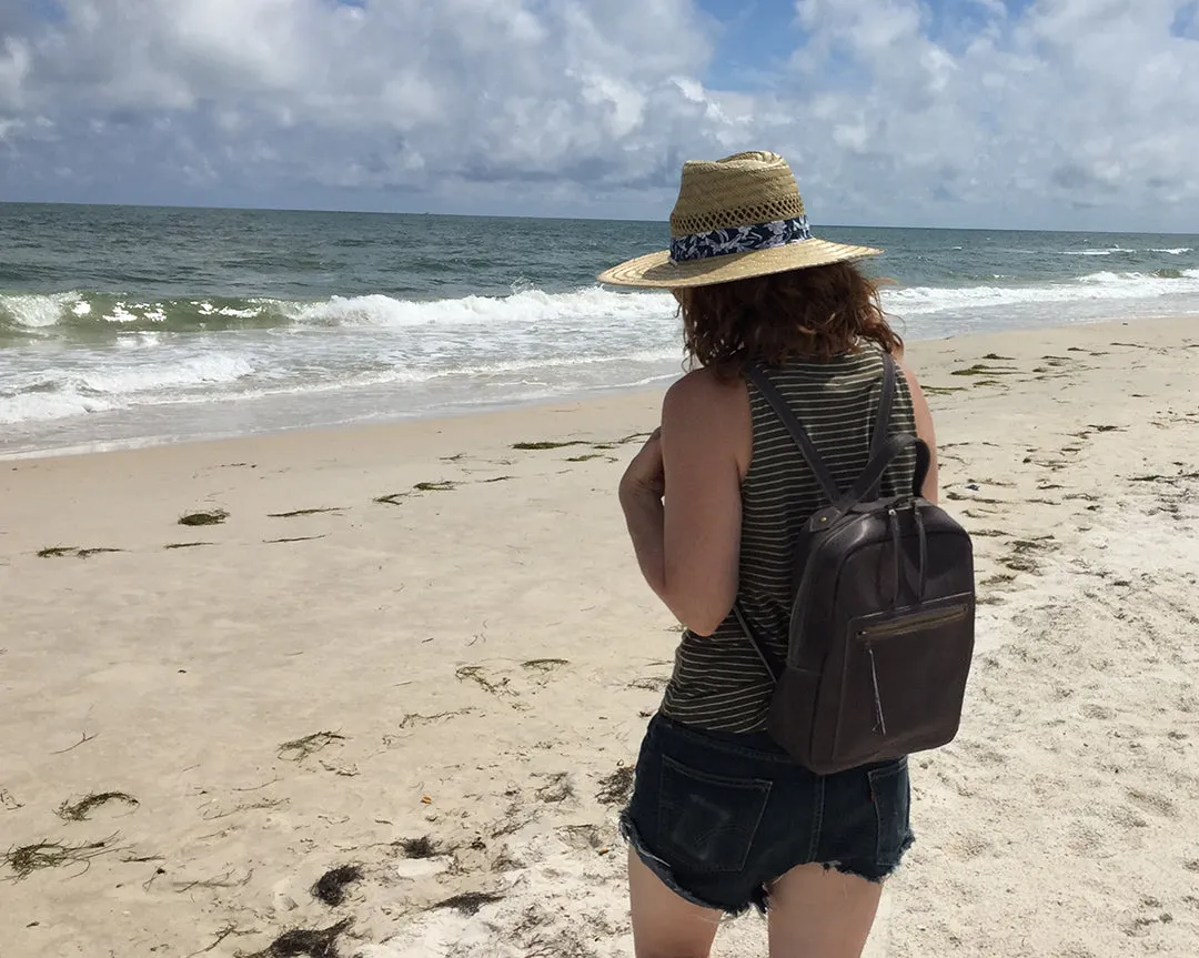 Evie Leather Backpack