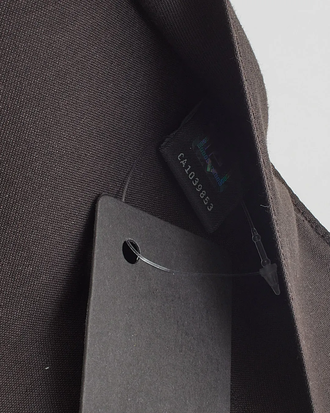 Fendi Black Zucca Print Coated Canvas & Leather Cheque Holder