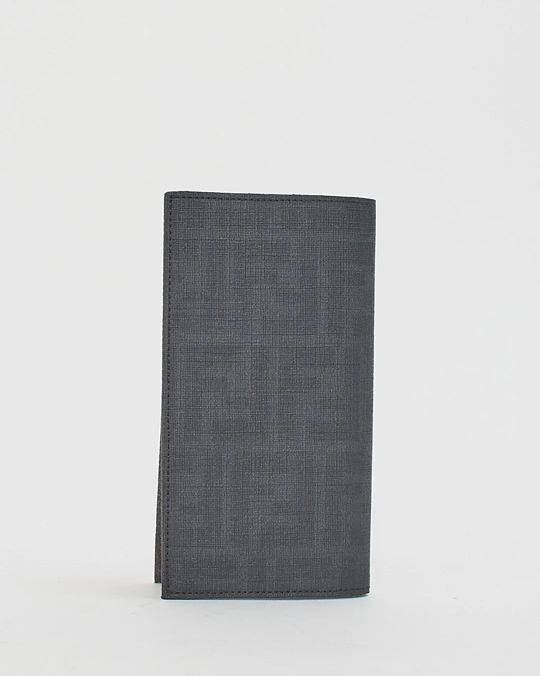 Fendi Black Zucca Print Coated Canvas & Leather Cheque Holder