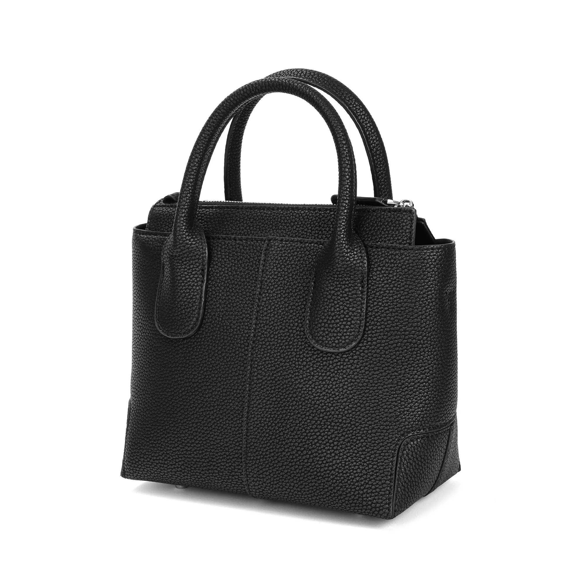 Full-Grain Leather Top-Handles Crossbody/Shoulder Bag