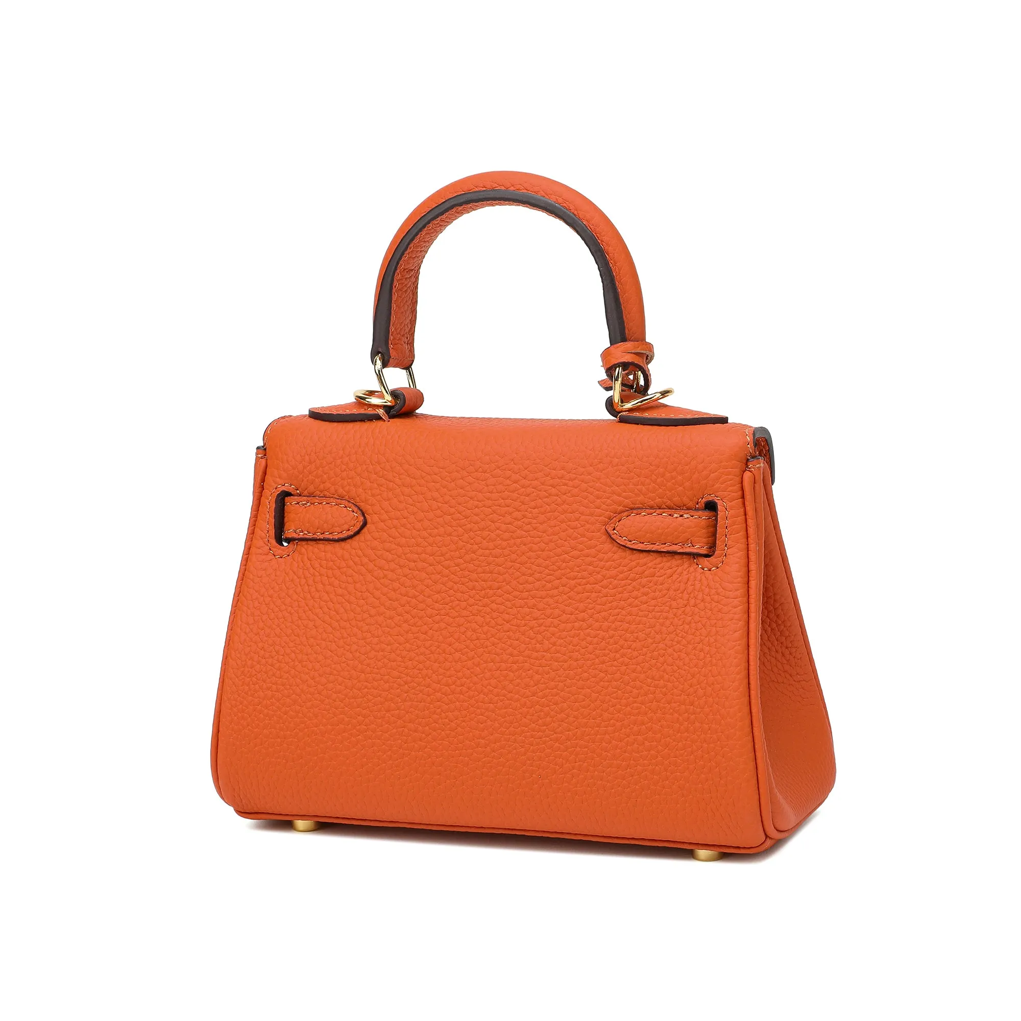 Full-Grain Small Crossbody/Shoulder Leather Bag