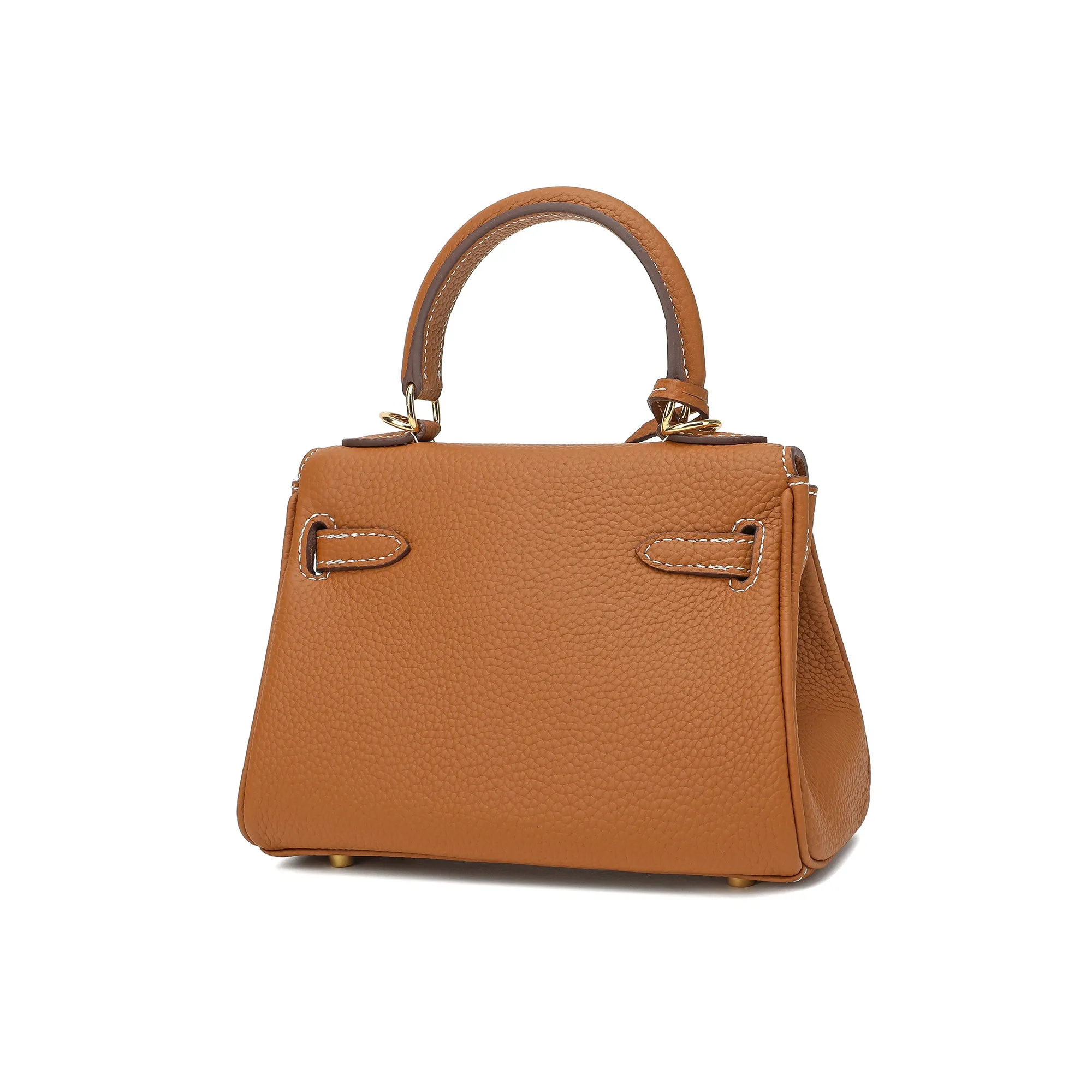 Full-Grain Small Crossbody/Shoulder Leather Bag