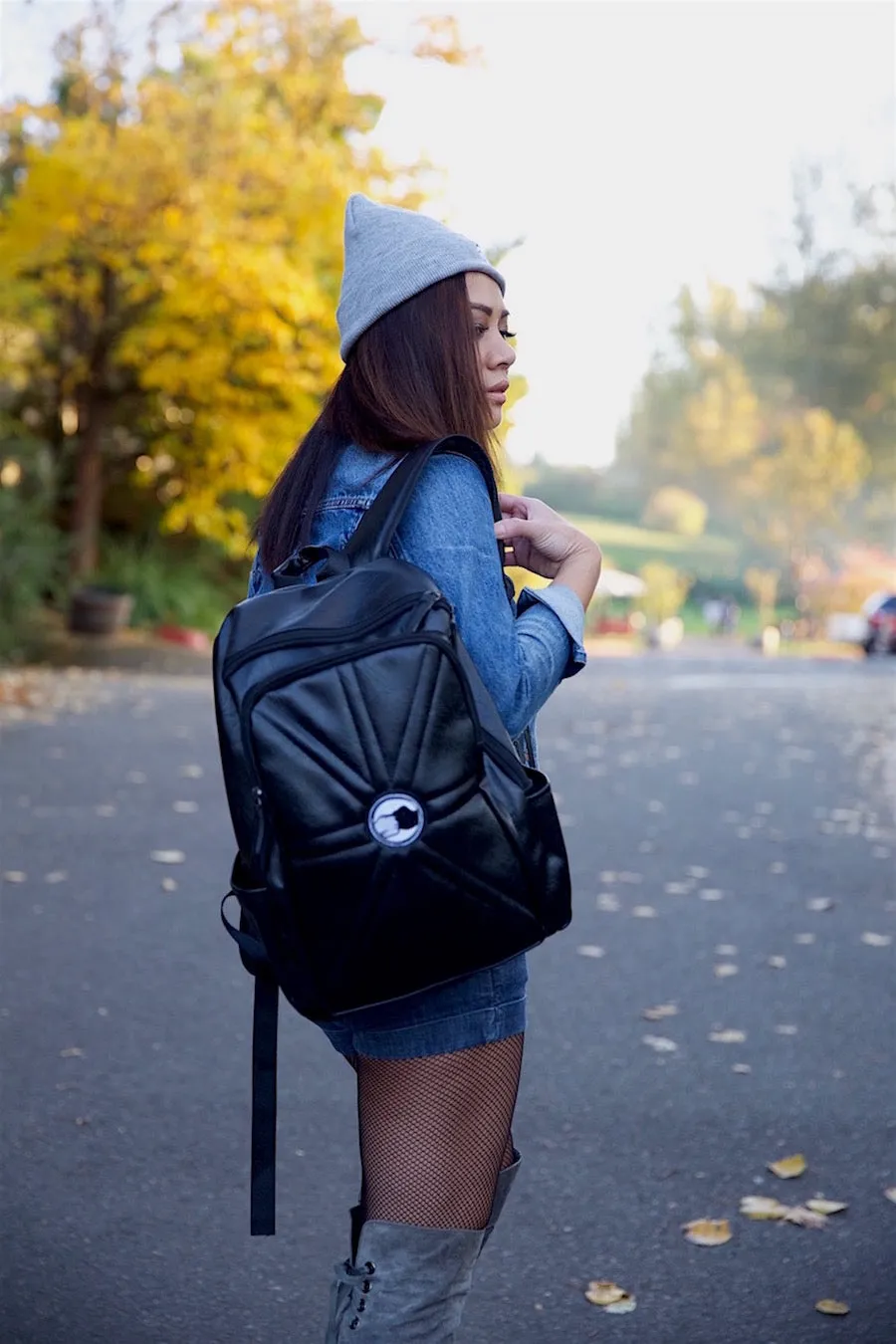Genuine Leather Backpack