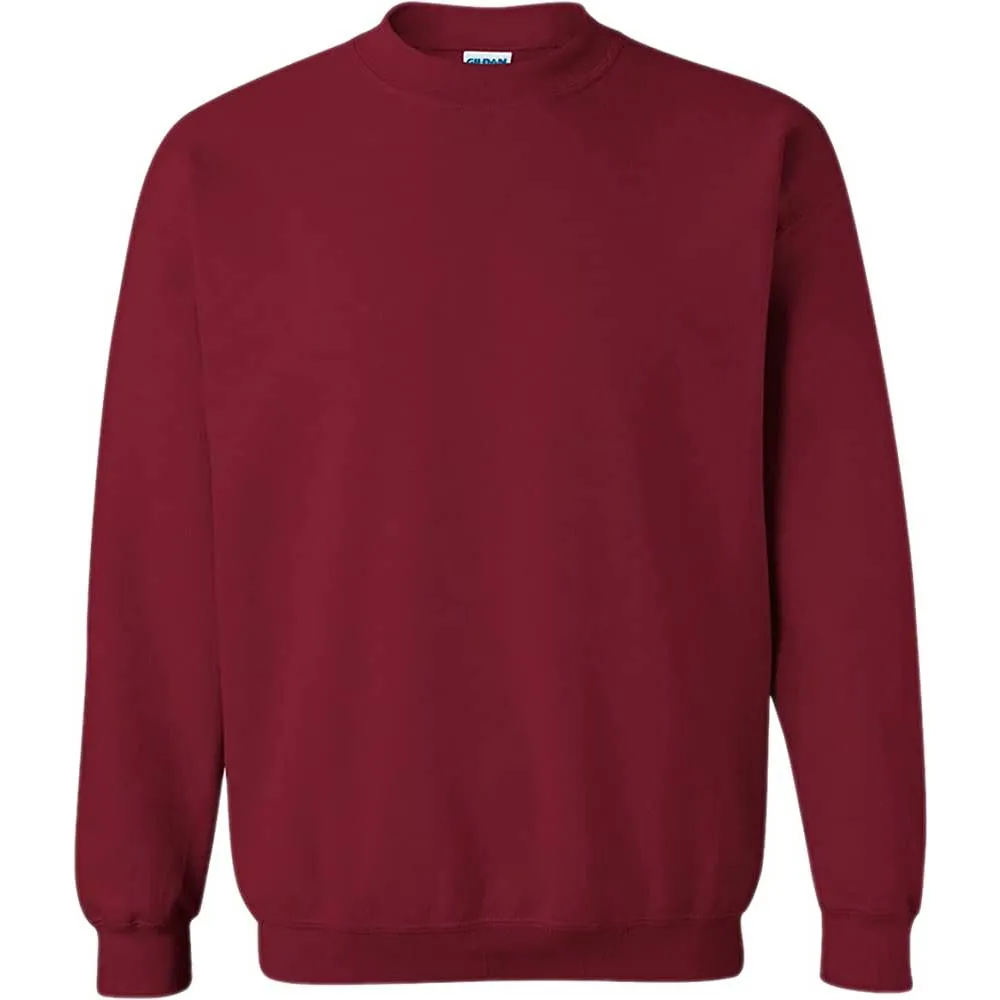 Gildan Adult Fleece Crewneck Sweatshirt, Style G18000 | Multiple Colors and Sizes