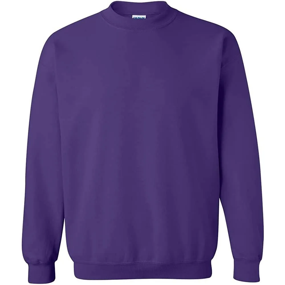 Gildan Adult Fleece Crewneck Sweatshirt, Style G18000 | Multiple Colors and Sizes