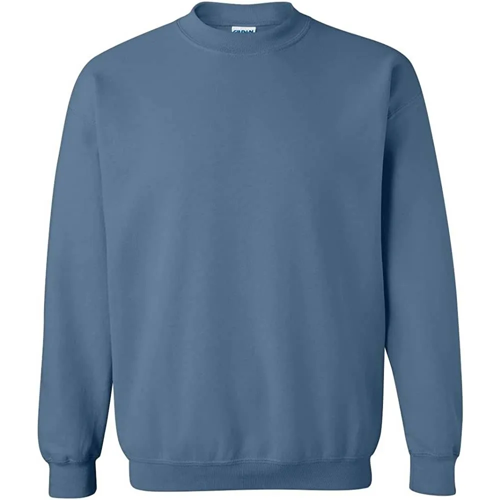 Gildan Adult Fleece Crewneck Sweatshirt, Style G18000 | Multiple Colors and Sizes