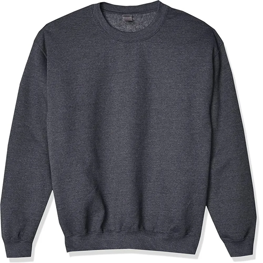 Gildan Adult Fleece Crewneck Sweatshirt, Style G18000 | Multiple Colors and Sizes