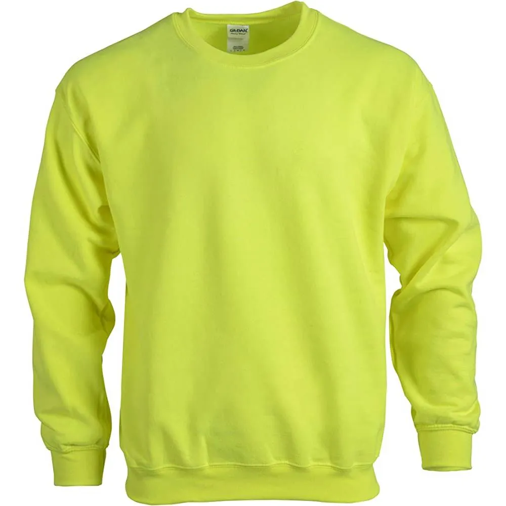 Gildan Adult Fleece Crewneck Sweatshirt, Style G18000 | Multiple Colors and Sizes