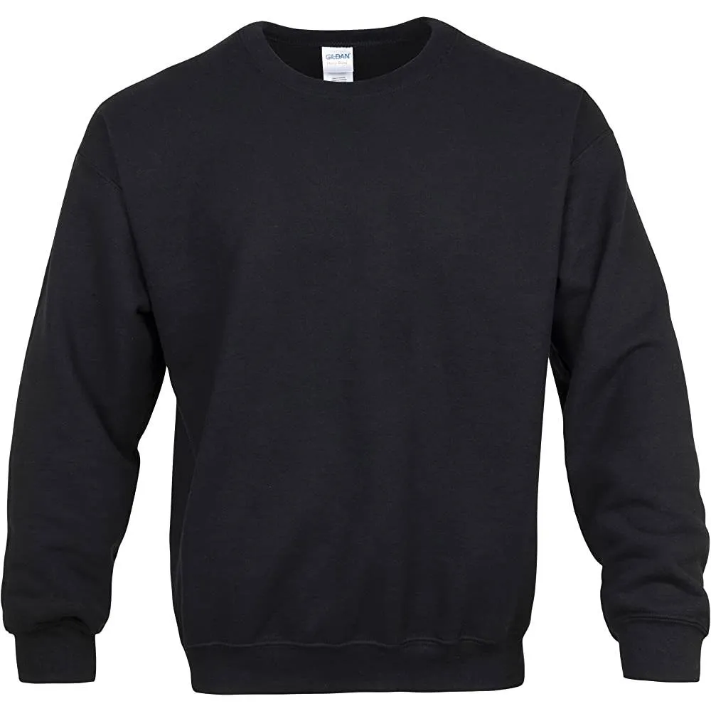 Gildan Adult Fleece Crewneck Sweatshirt, Style G18000 | Multiple Colors and Sizes