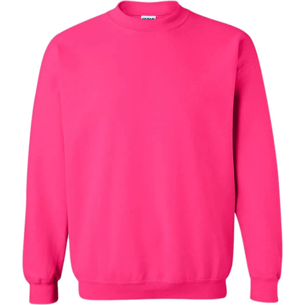 Gildan Adult Fleece Crewneck Sweatshirt, Style G18000 | Multiple Colors and Sizes