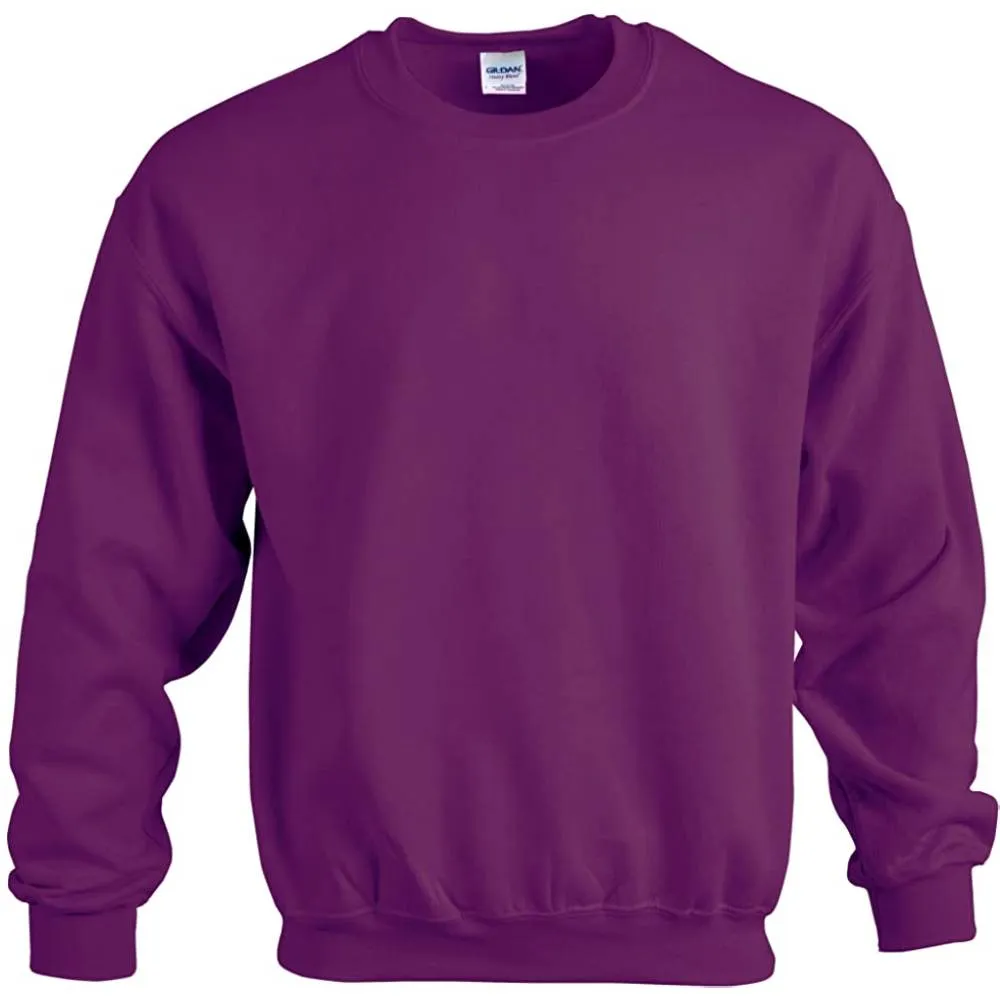 Gildan Adult Fleece Crewneck Sweatshirt, Style G18000 | Multiple Colors and Sizes